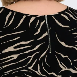 Only Carmakoma Carnova Jurk/tuniek Zwart Zebraprint Maat 46 -Trendy Meid Verkoop 900x1200 154