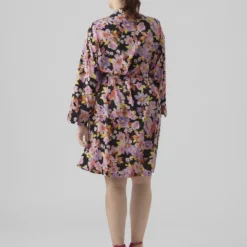 VERO MODA VMLUCIA LS ABK SHIRT DRESS WVN CUR Dames Jurk - Maat 42 -Trendy Meid Verkoop 900x1200 168