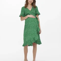 ONLY OLMOLIVIA S/S WRAP DRESS WVN NP Dames Jurk - Maat L -Trendy Meid Verkoop 900x1200 262