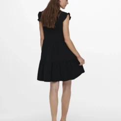 ONLY ONLMAY CAP SLEEVES FRILL DRESS NOOS Dames Jurk - Maat L -Trendy Meid Verkoop 900x1200 67