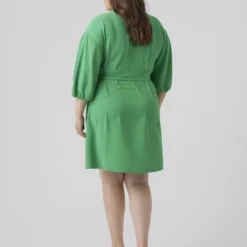 VERO MODA VMPYE 3/4 ABK DRESS WVN BTQ GA CUR Dames Jurk - Maat 48 -Trendy Meid Verkoop 907x1200 1