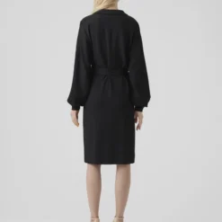 VERO MODA JURK VMPAM L/S SHIRT DRESS JRS BTQ BLACK DAMES MAAT - L 17 VERO MODA JURK VMPAM L/S SHIRT DRESS JRS BTQ BLACK DAMES MAAT - L -Trendy Meid Verkoop 908x1200 1