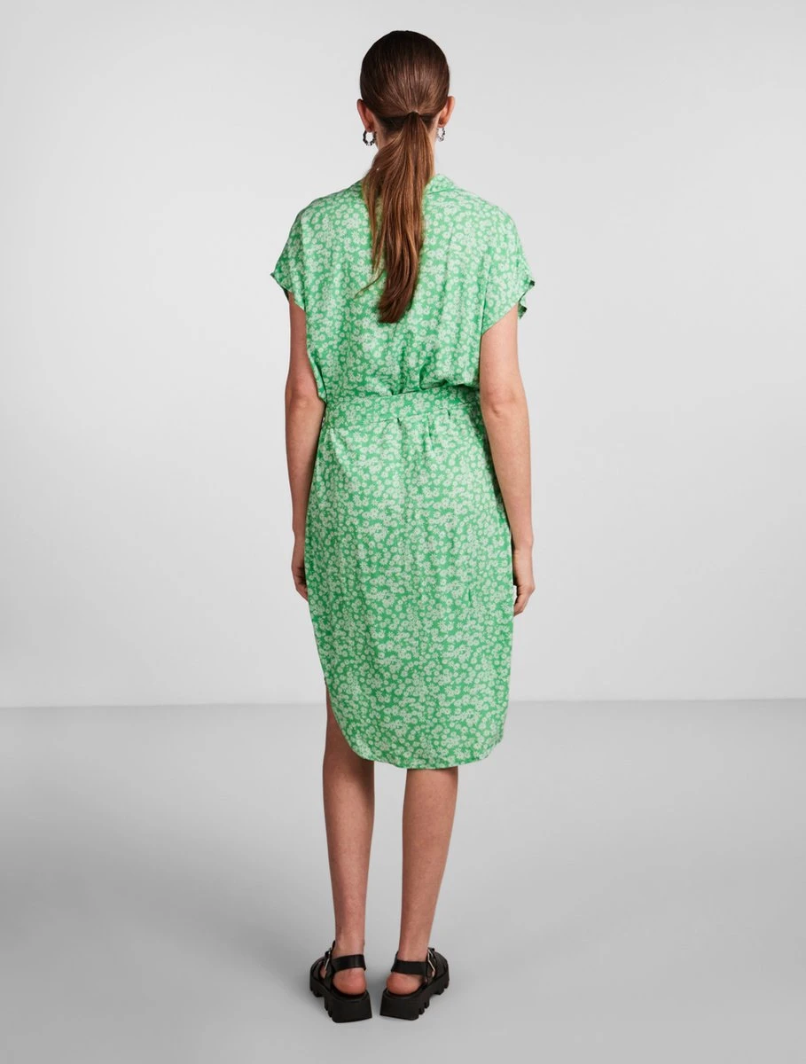 PIECES PCNYA SS SHIRT DRESS BC Dames Jurk - Maat M 5 PIECES PCNYA SS SHIRT DRESS BC Dames Jurk - Maat M - Afbeelding 5