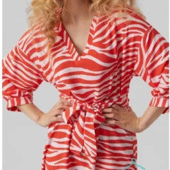 Vero Moda Jurk Vmseba 3/4 Abk Dress Wvn Ga Btq 10287798 Bittersweet/seba Dames Maat - L -Trendy Meid Verkoop 916x1200