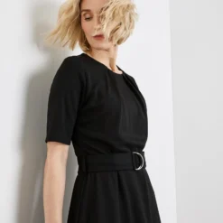 GERRY WEBER Dames Jurk Met A-lijn Schwarz-44 -Trendy Meid Verkoop 923x1200 3