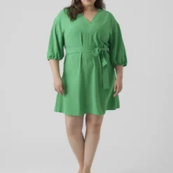 VERO MODA VMPYE 3/4 ABK DRESS WVN BTQ GA CUR Dames Jurk - Maat 50 -Trendy Meid Verkoop 925x1200 8