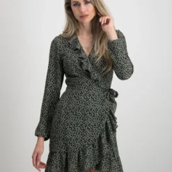 ONLY ONLCARLY L/S WRAP SHORT DRESS NOOS WVN Dames Jurk - Maat 36 -Trendy Meid Verkoop 927x1200 11