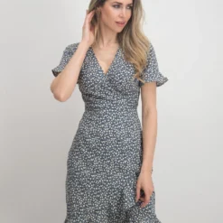 ONLY ONLOLIVIA S/S WRAP DRESS WVN NOOS Dames Jurk - Maat 38 -Trendy Meid Verkoop 927x1200 34