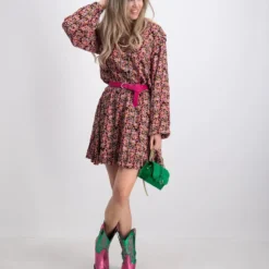 Harper & Yve Jolie-dr Jurken Dames - Kleedje - Rok - Jurk - Multi - Maat L -Trendy Meid Verkoop 927x1200 37