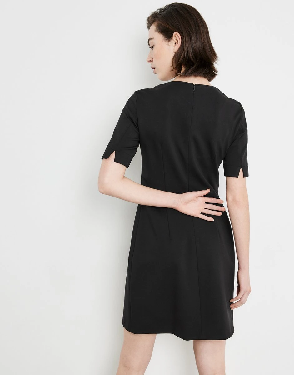 TAIFUN Dames Sheath Jurk Schwarz-48 2 TAIFUN Dames Sheath Jurk Schwarz-48 - Afbeelding 2